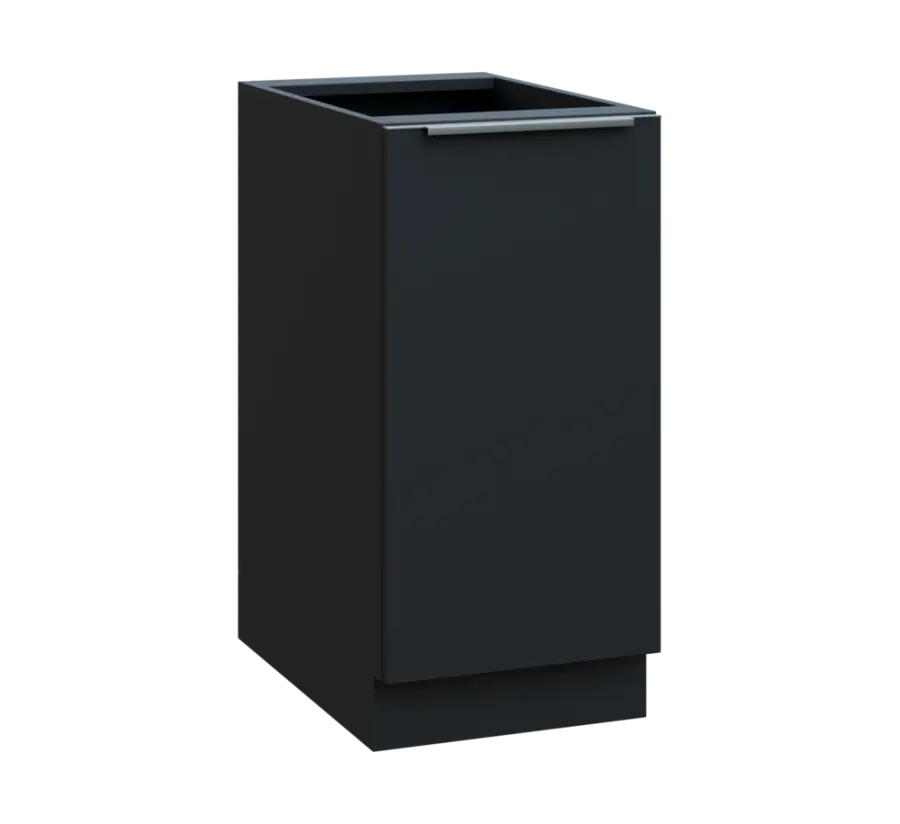 SIS - 4D spodní skříňka, 1-dveřová, pravá, 870x400x600, antracit